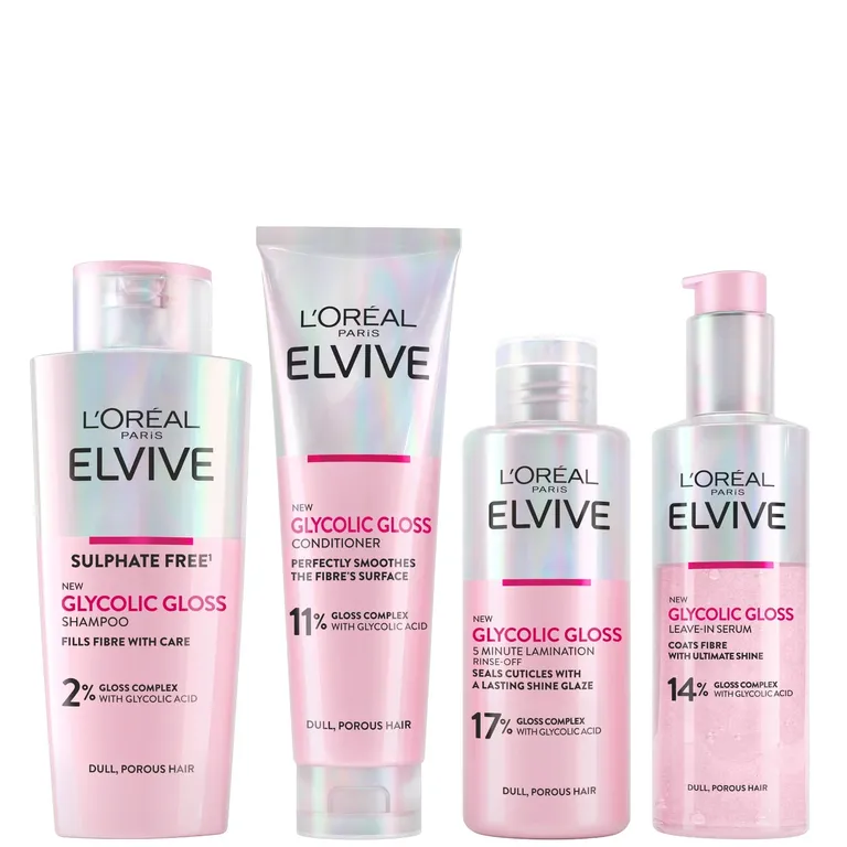 Hair Gloss: The Ultimate 2025 Guide to Shiny, Healthy Hair 4 Elvive Glycolic Gloss Glossing Routine