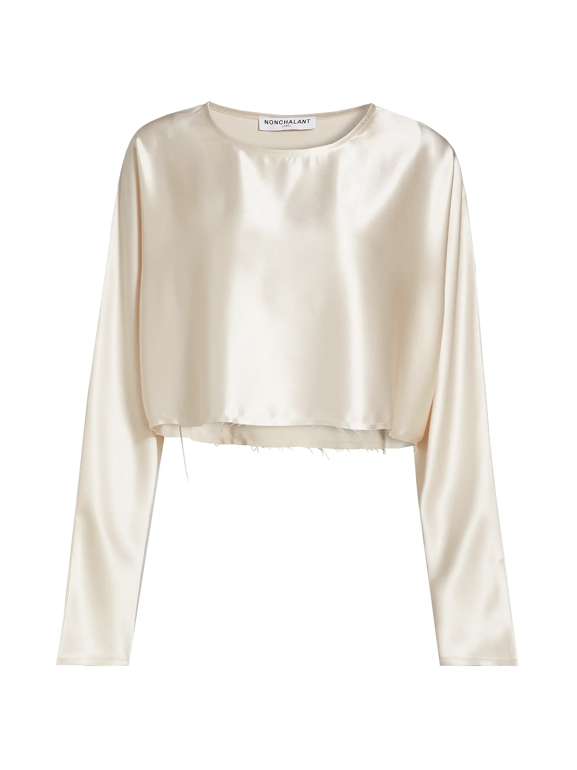 Top Spring Fashion Trends for Moms in Los Angeles: What Stylish Moms Are Wearing Now 31 Emilia Satin Crop Blouse