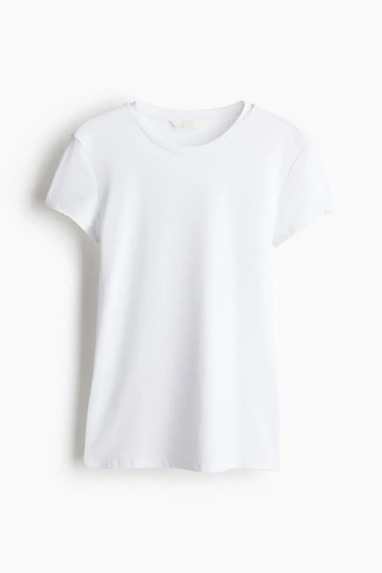 Top Spring Fashion Trends for Moms in Los Angeles: What Stylish Moms Are Wearing Now 10 Fitted T-Shirt