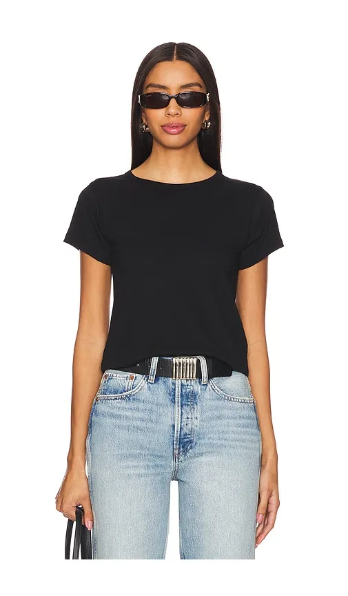 Top Spring Fashion Trends for Moms in Los Angeles: What Stylish Moms Are Wearing Now 14 Short Sleeve Baby Tee