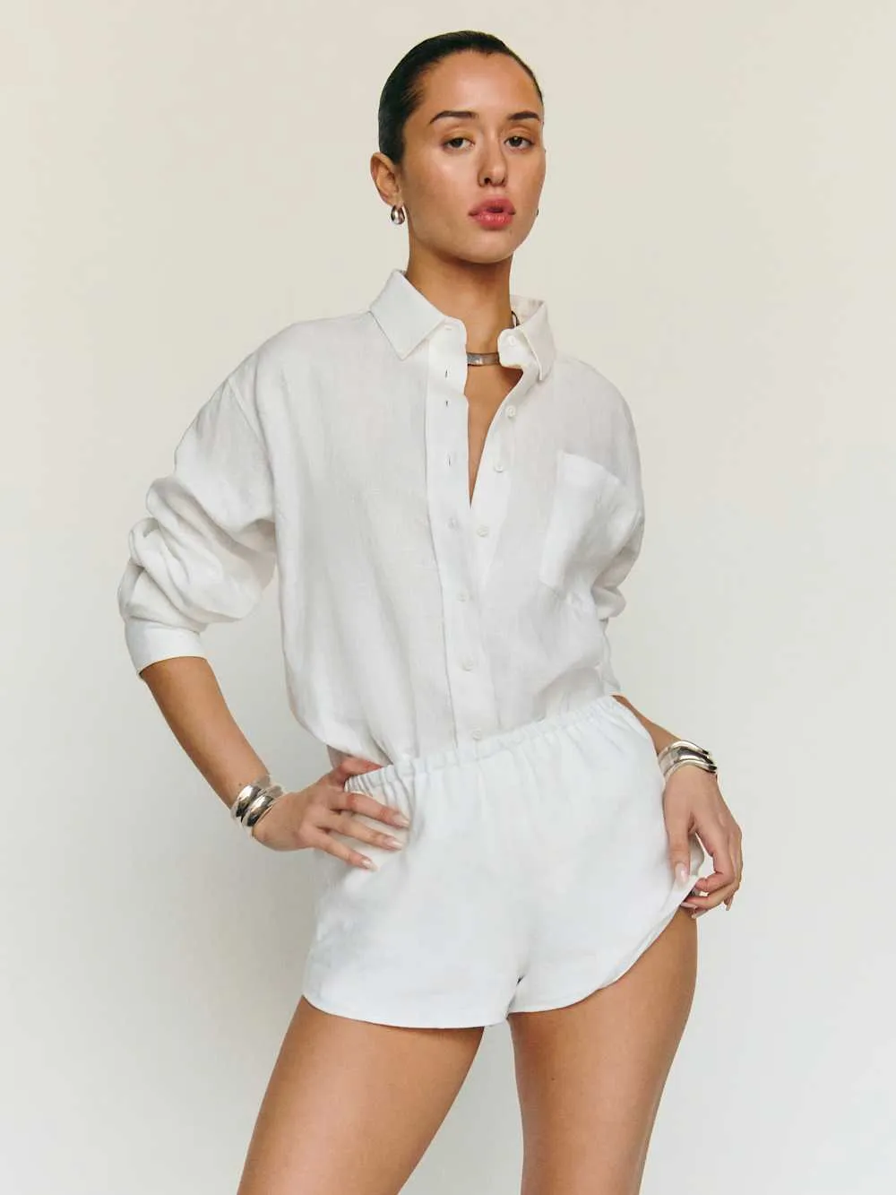 Why My Summer Wish List Might Shock You—But the Under-$100 Picks Are a Total Steal! 2 Tiffie Linen Short