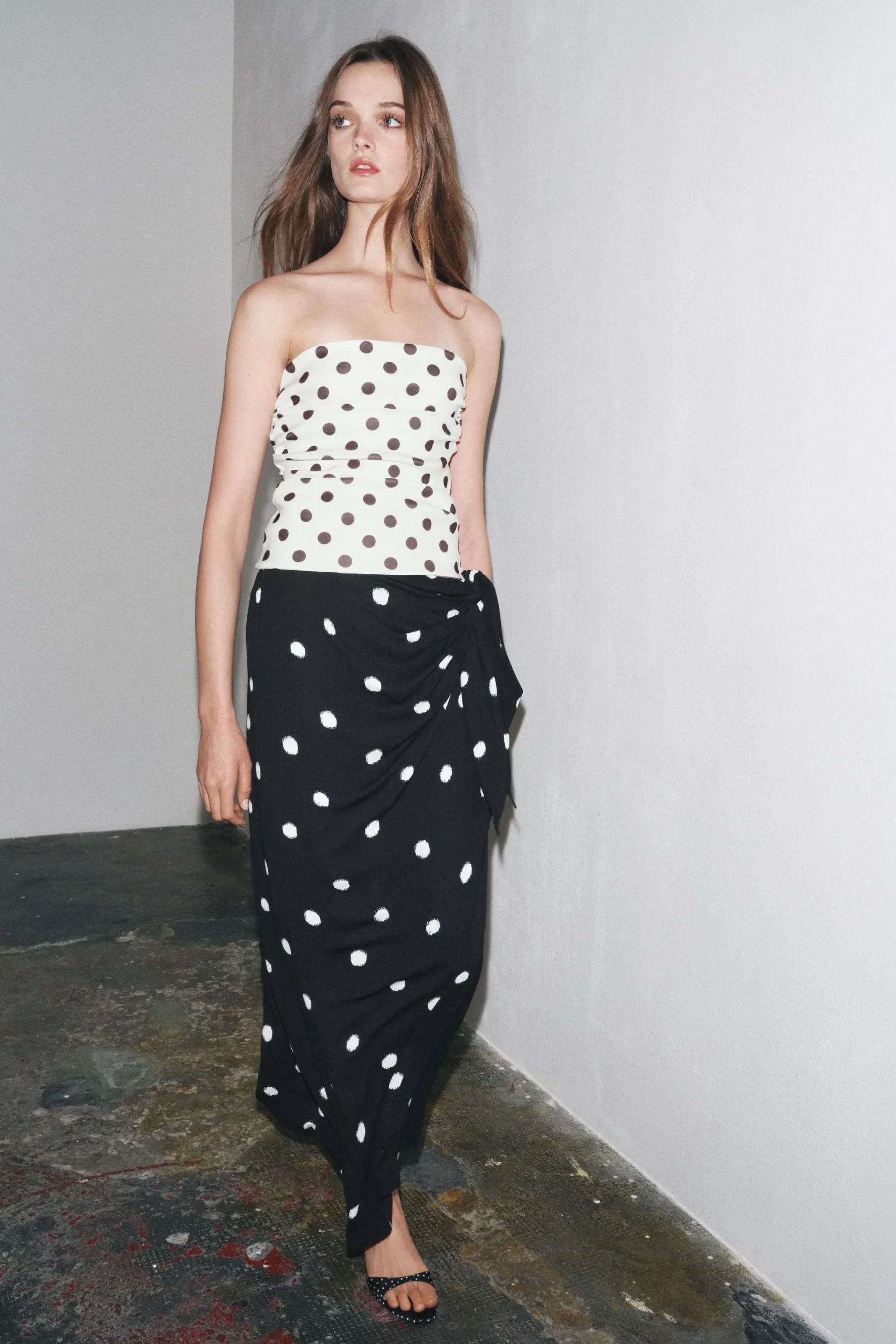Why My Summer Wish List Might Shock You—But the Under-$100 Picks Are a Total Steal! 5 ZW Collection Polka Dot Midi Skirt