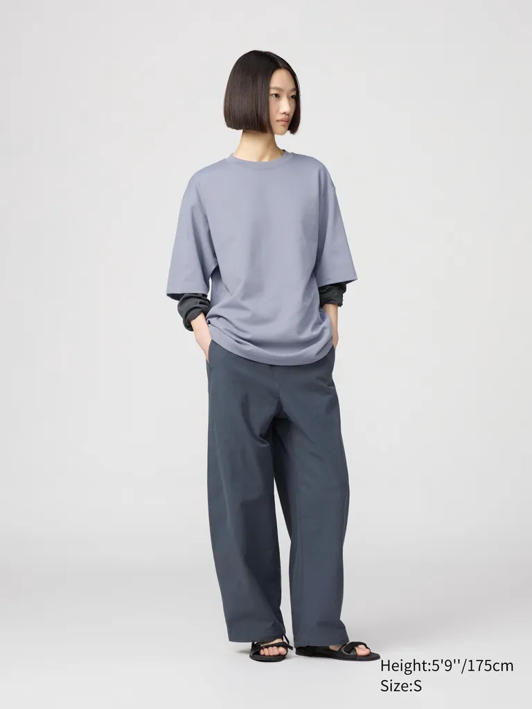 Top Brands for Wardrobe Basics: Denim & White Tees in 2025 - Your Ultimate Style Foundation Guide 7 Airism Cotton Oversized Crew Neck T-Shirt