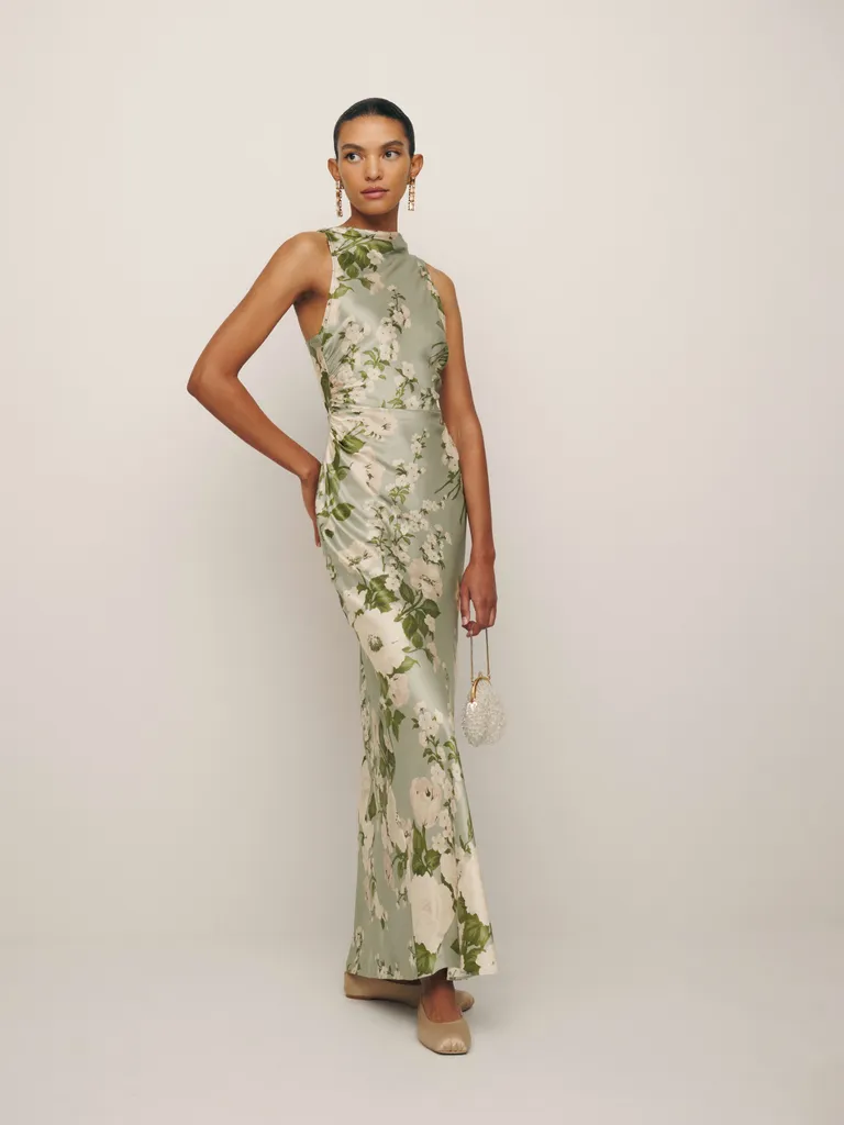 Stunning Summer Wedding Guest Dresses for 2025: Floral, Satin & Maxi Midi Trends 3 Anaiis Silk Dress