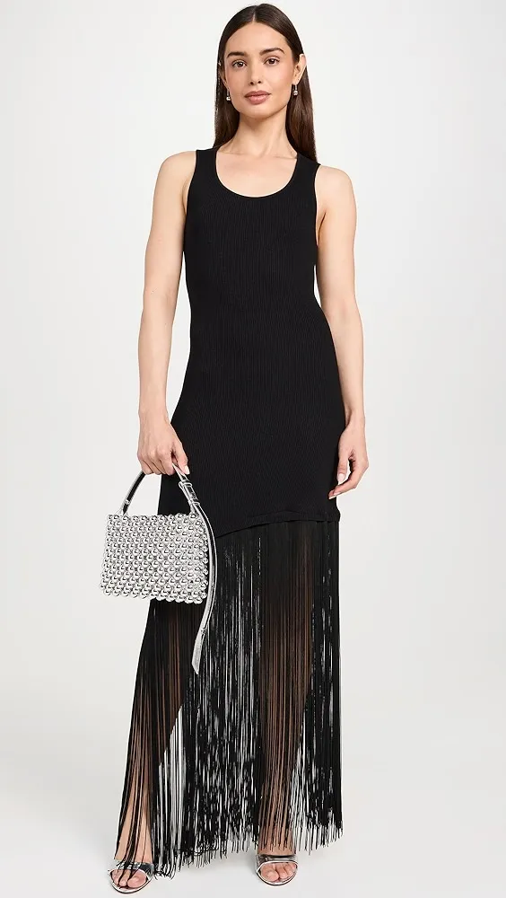 Ultimate Y2K Fashion Guide: Iconic 2000s Trends (Velour Tracksuits, Butterfly Clips & Low Rise Jeans) in 2025 5 Fringe Hem Tank Dress