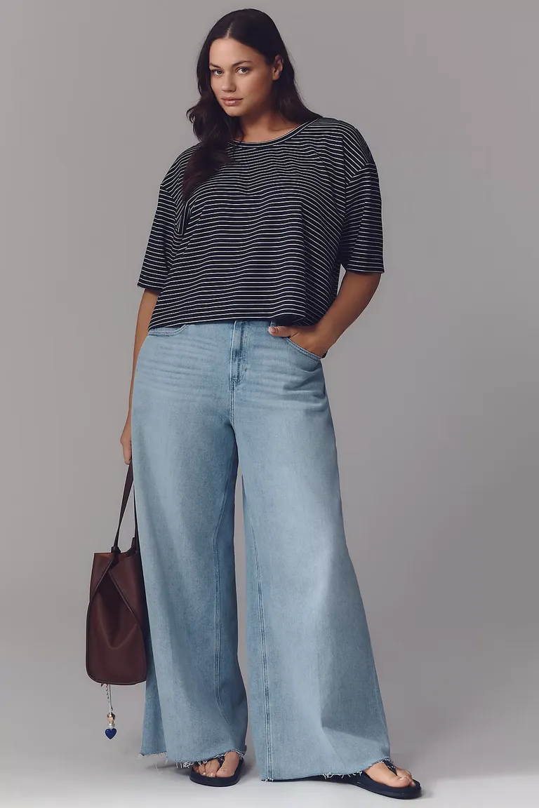 The Best Plus-Size Jeans for Every Body Type—10 Stylish Picks You'll Lov 6 Paige Anessa High-Rise Wide-Leg Jeans