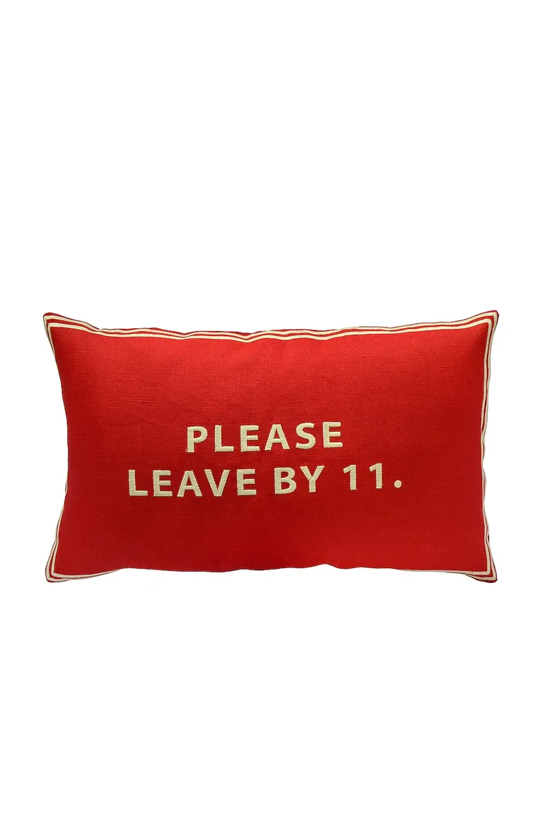 Ultimate Cozy Gift Ideas for Homebodies & Self Care Lovers 3 Please Leave By 11 Pillowcase