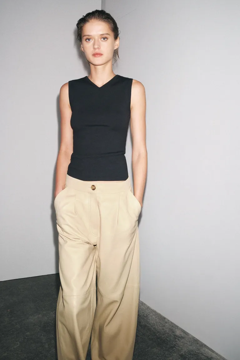 Top Brands for Wardrobe Basics: Denim & White Tees in 2025 - Your Ultimate Style Foundation Guide 2 Stretch Ribbed Top