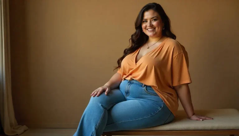 plus-size jeans