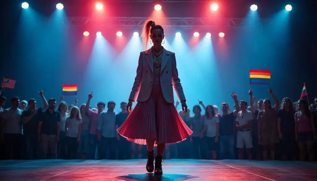 Stage performer outfits