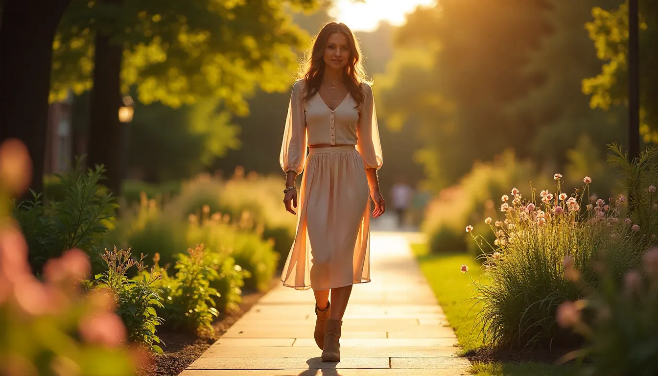 Back to School Outfits for High School 2025 5 Boho Contemporary