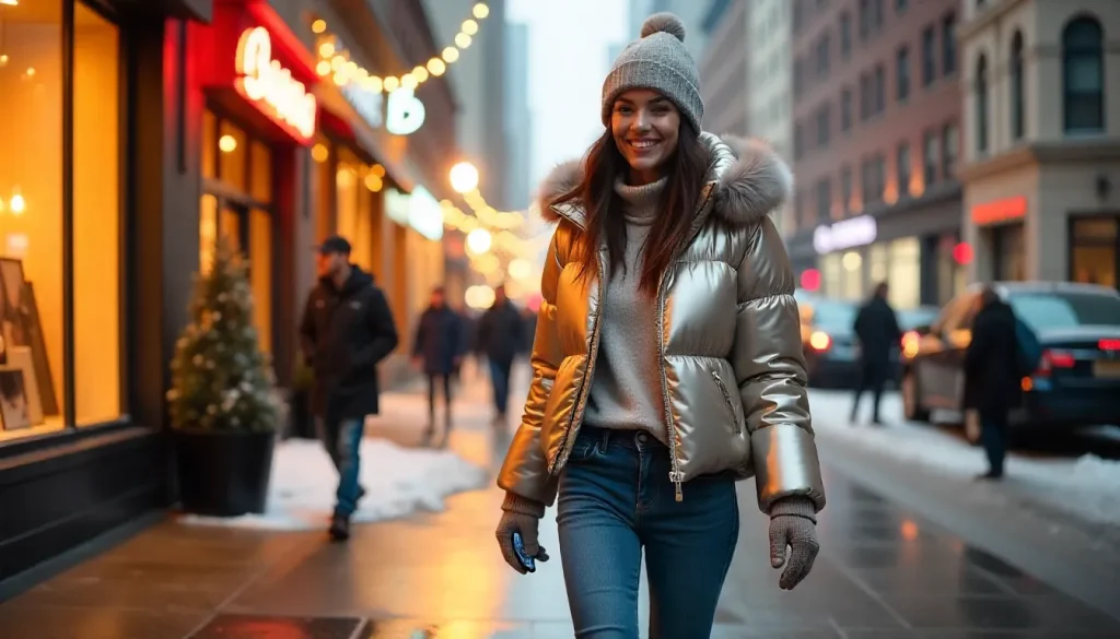 Y2K Winter Fashion on the Streets of 2025